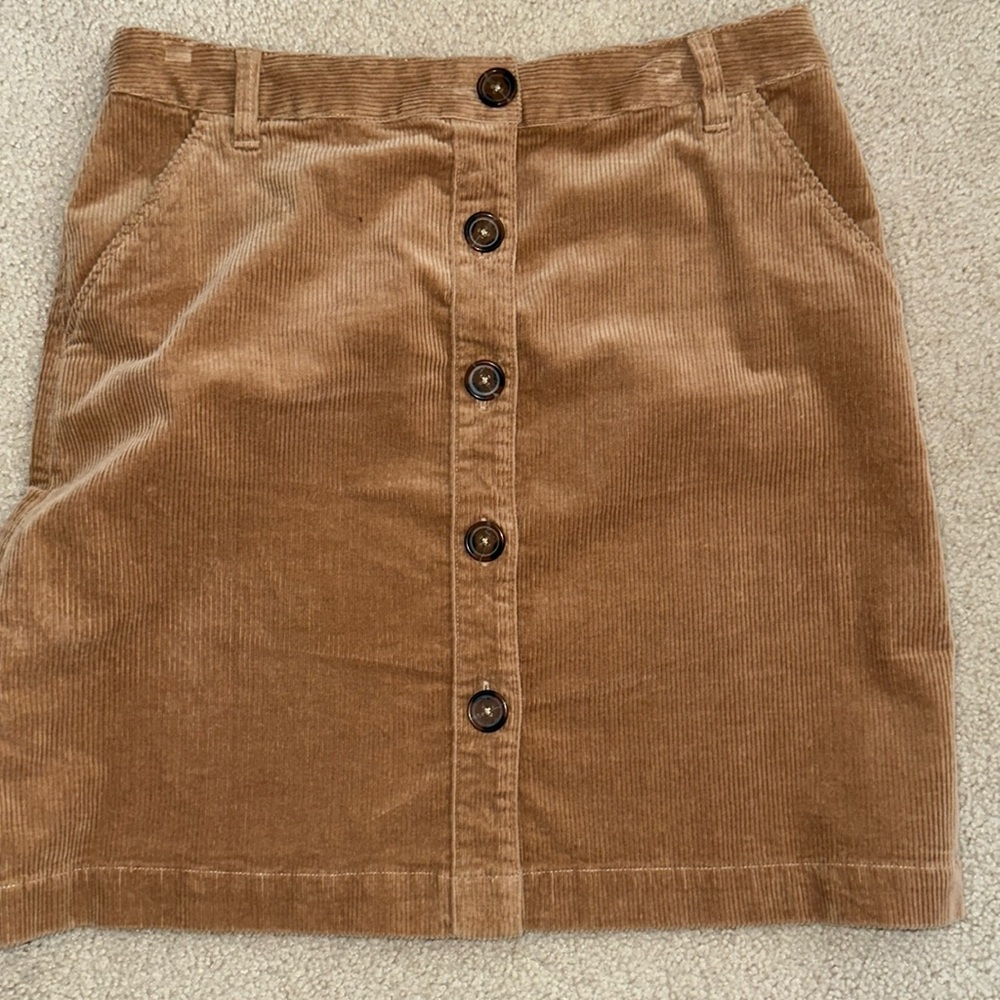 BROOKS BROTHERS women’s corduroy mini sz 10